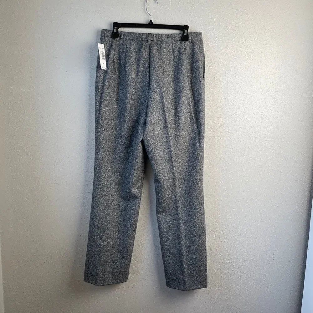 NWT Pendleton Gray Wool Slack Pants Size 10 - Picture 6 of 8